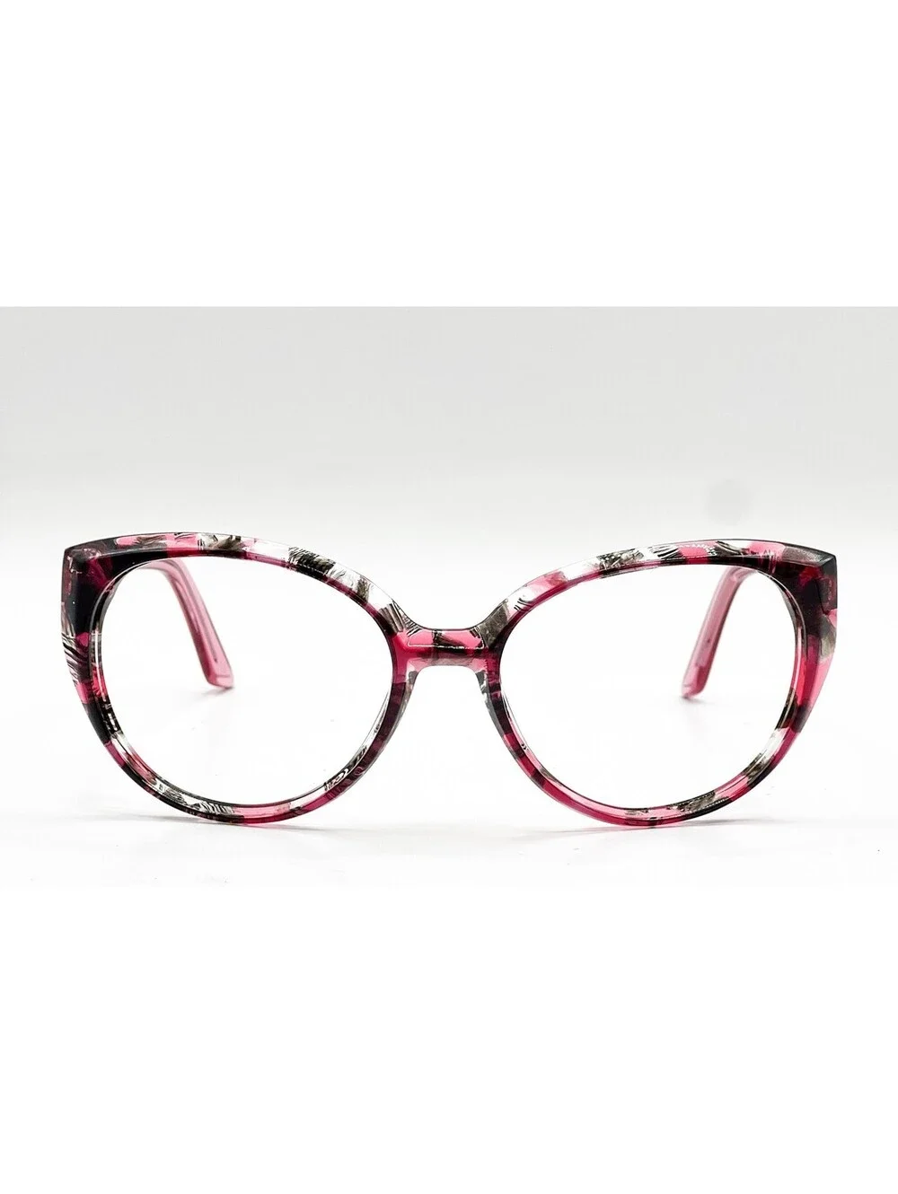 Ralph Lauren RA5161 1154 8H Pink And Black Cat Eye Eyeglass Frames 57-17-135